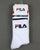 Fila Vintage Calza 3 Pack Socks White