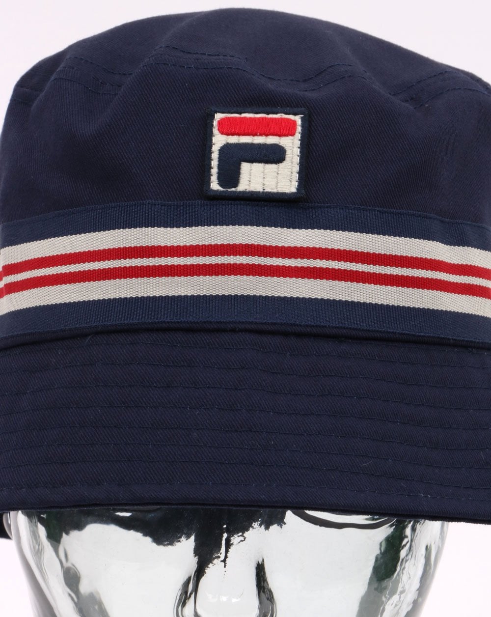 Fila Vintage Casp Bucket Hat Navy