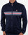 Fila Vintage Chest Striped Track Jacket Navy