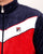 Fila Vintage Chevron Velour Track Top Navy/red/white
