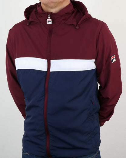 Fila Vintage Cipolla 2 Jacket Navy/Burgundy