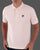 Fila Vintage Classic Polo Shirt Pink/White