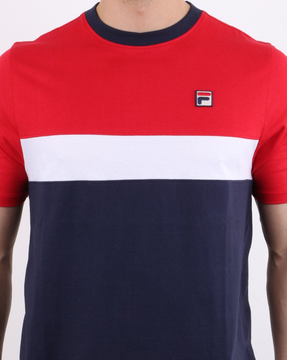 Fila Vintage Colours T-shirt Navy/Red/White