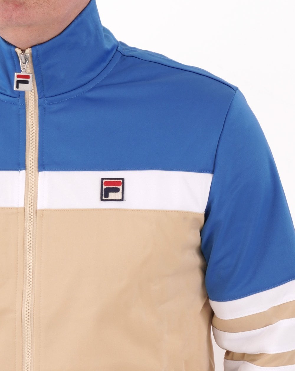 Fila Vintage Courto Mk2 Track Top Boulder/Blue