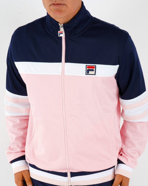 Fila Vintage Courto Mk2 Track Top Pink/Navy