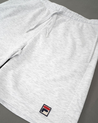 Fila Vintage Dionis Sweat Shorts Light Grey Marl