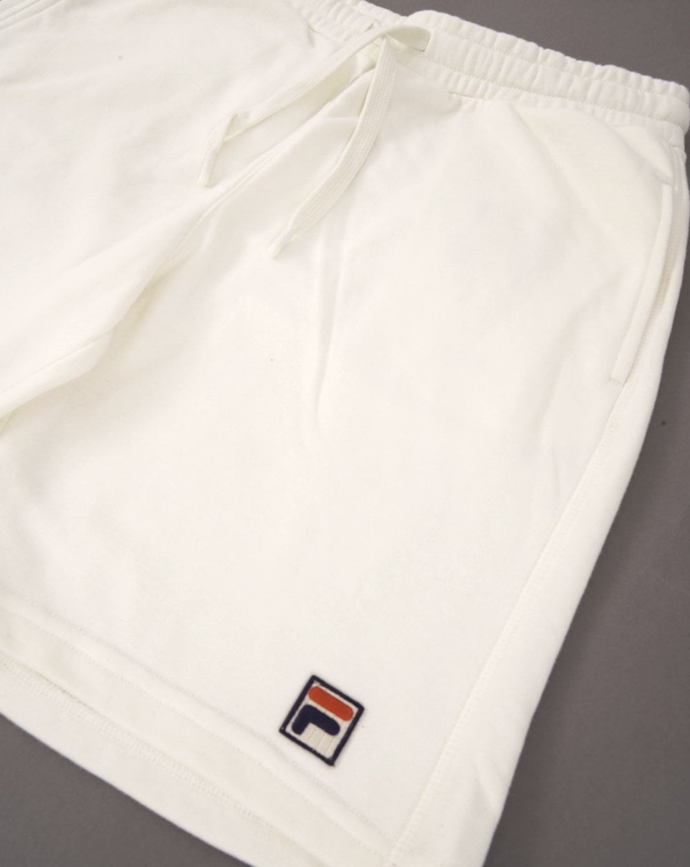 Fila Vintage Dionis Sweat Shorts Off White