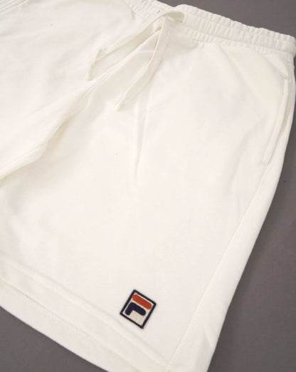 Fila Vintage Dionis Sweat Shorts Off White