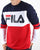 Fila Vintage Dylan Long Sleeve T Shirt Navy