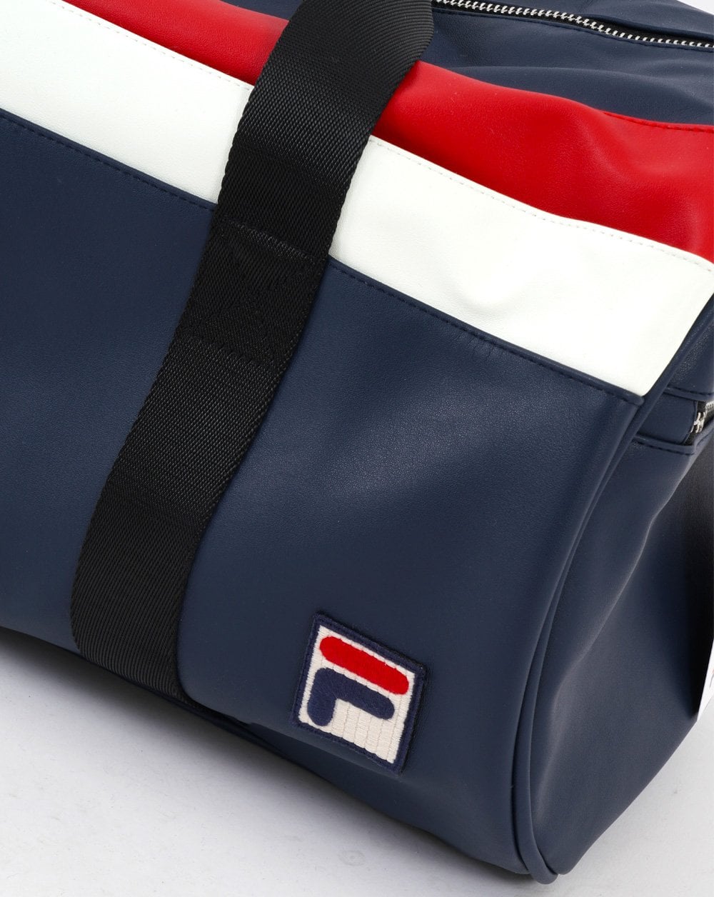 Fila Vintage Eddyson Barrel Bag Navy/White/Red