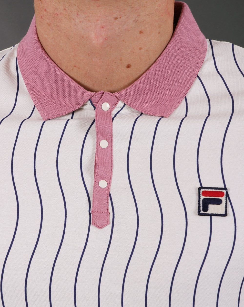 Fila Vintage Ellery Polo Shirt Off White