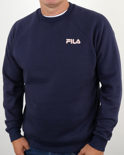 Fila Vintage Ethan Sweatshirt Navy