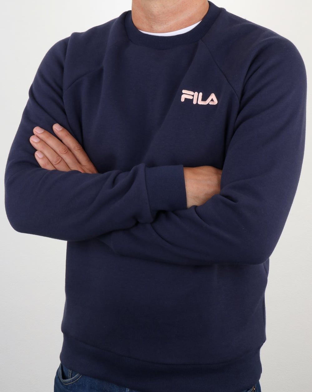Fila Vintage Ethan Sweatshirt Navy