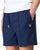 Fila Vintage Eusebio Pin Tuck Shorts Navy