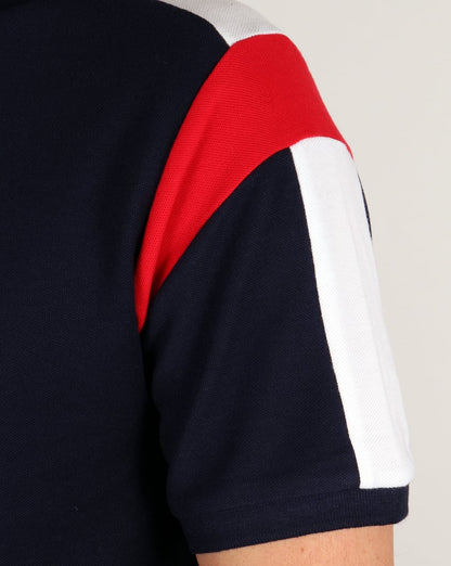 Fila Vintage Fabbiano Polo Shirt Navy