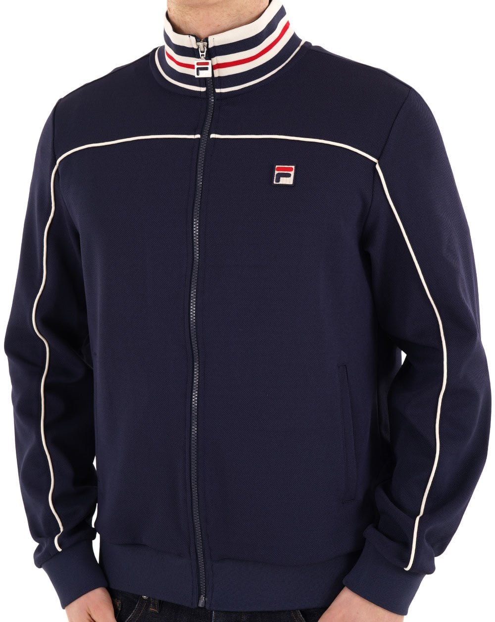 Fila Vintage Federico Track Top Navy