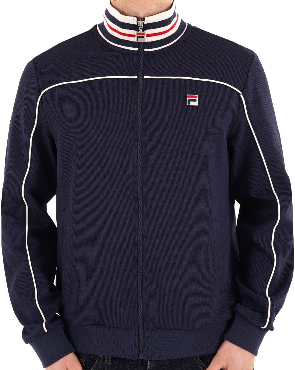 Fila Vintage Federico Track Top Navy