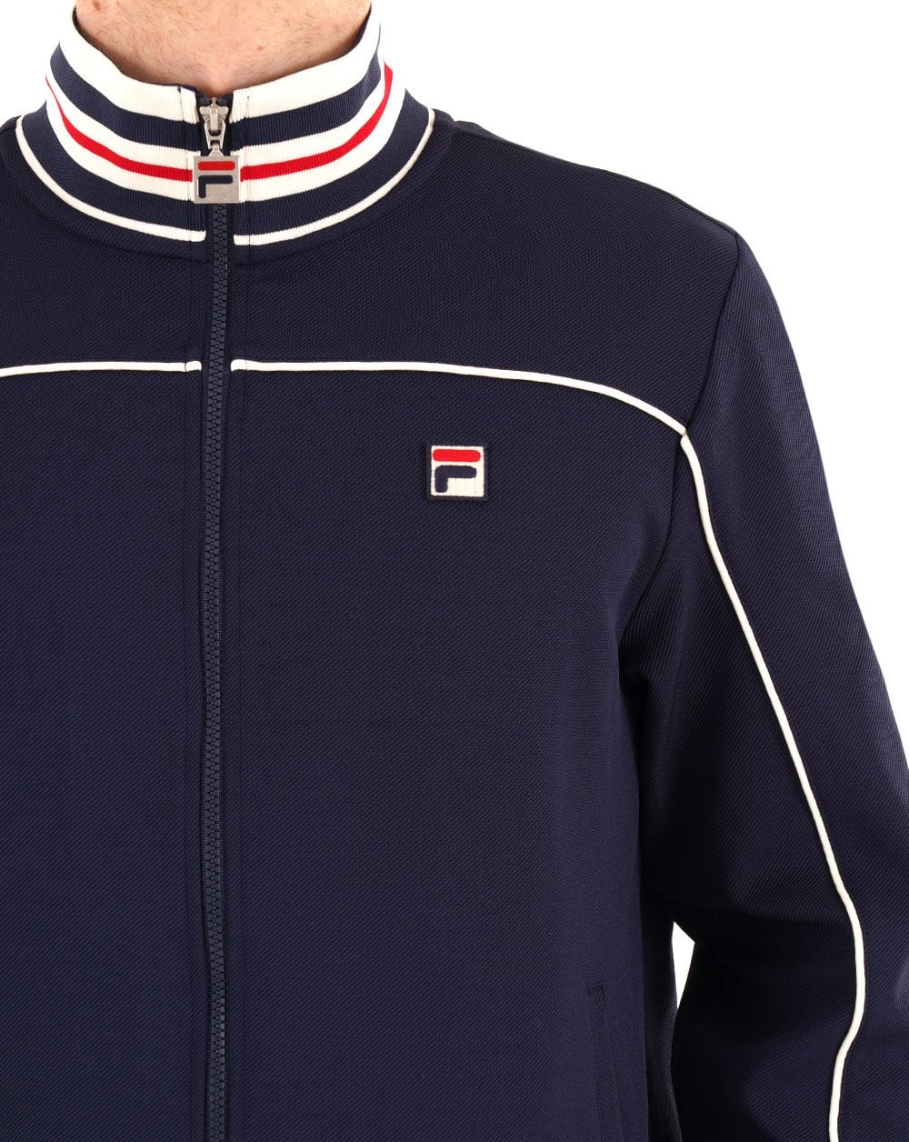 Fila Vintage Federico Track Top Navy