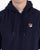 Fila Vintage Finn Polar Fleece Hoody Navy
