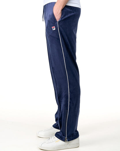 Fila Vintage Fio Velour Track Pant Navy