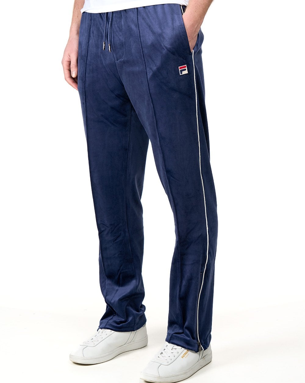 Fila Vintage Fio Velour Track Pant Navy