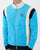 Fila Vintage Floyd Velour Track Top Aqua Blue/Off White/Navy