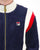Fila Vintage Floyd Velour Track Top Navy/Off White/Red