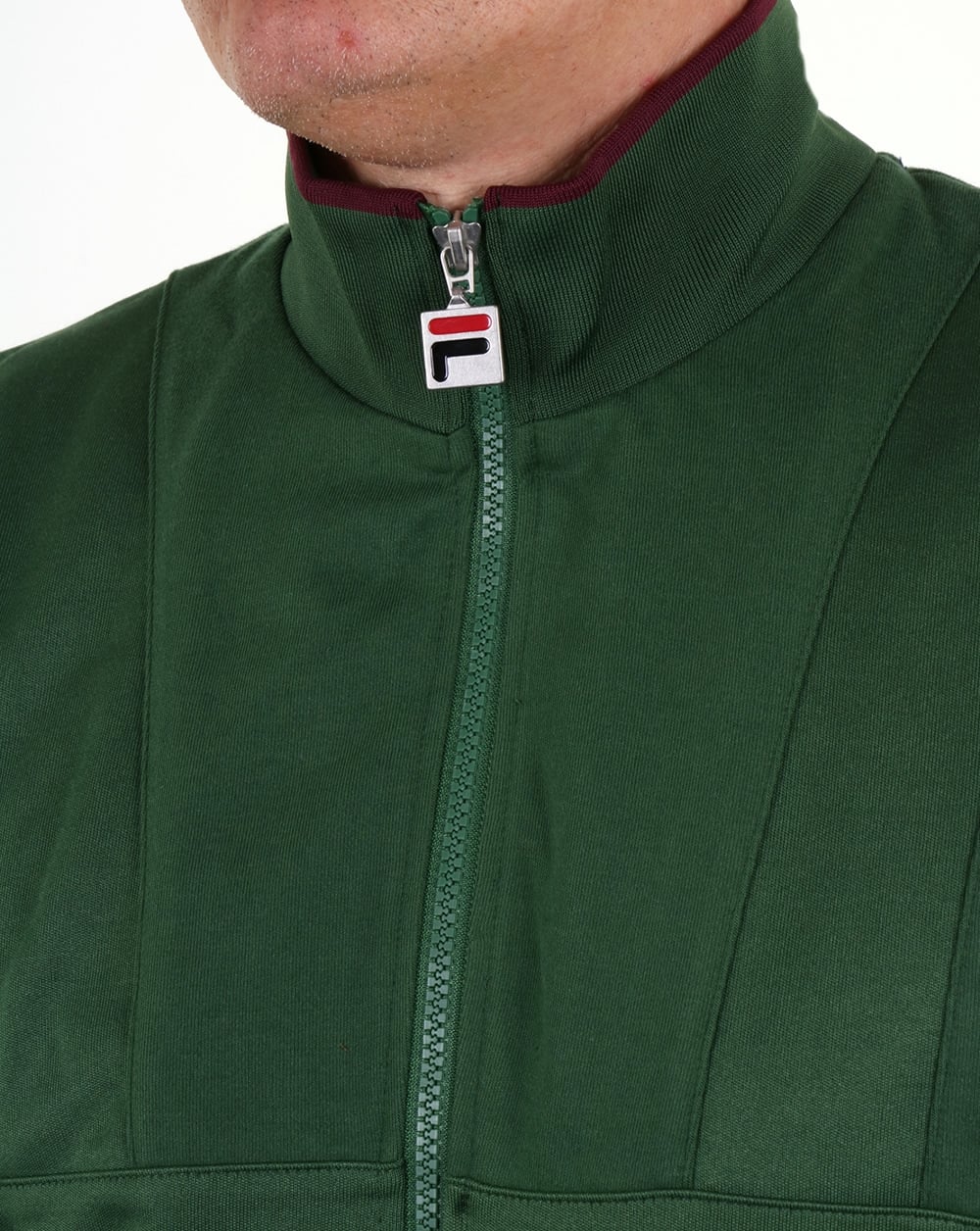 Fila Vintage Fontana Track Top Green