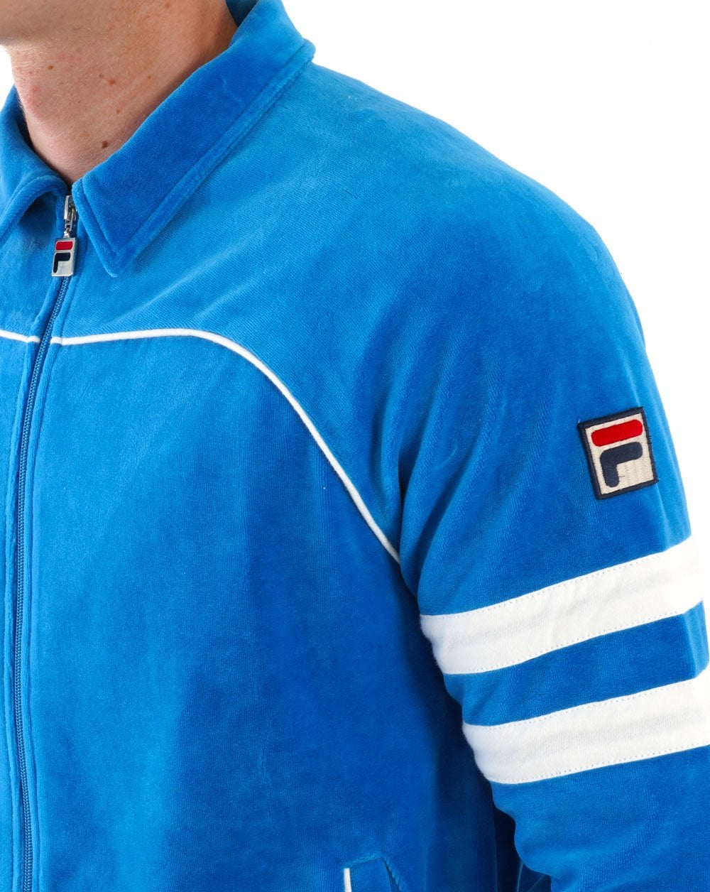 Fila Vintage Frankie Track Top French Blue/white