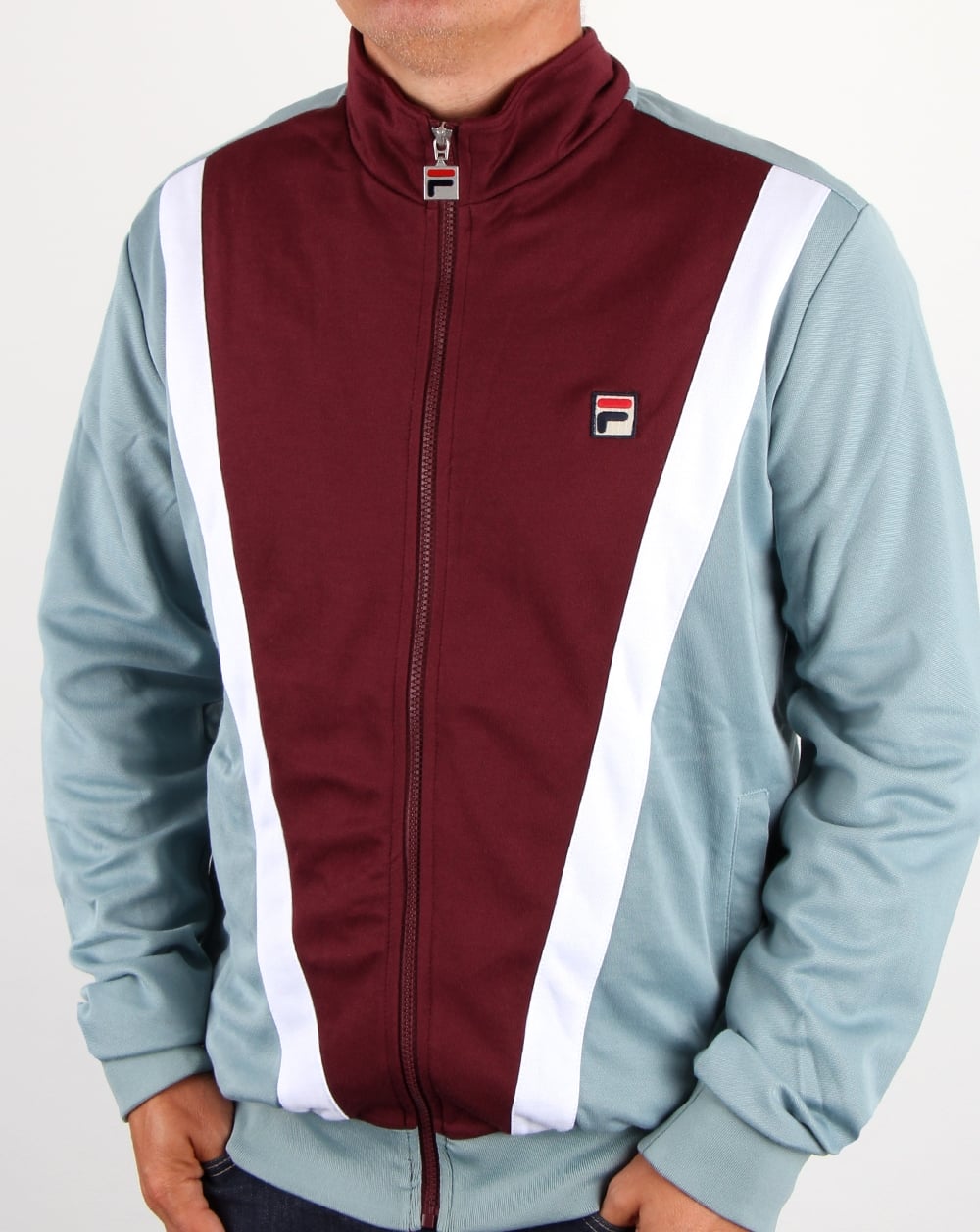 Fila Vintage G Villas V Track Top Rum