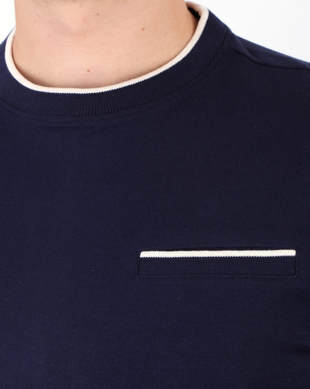 Fila Vintage Gianni T Shirt Navy