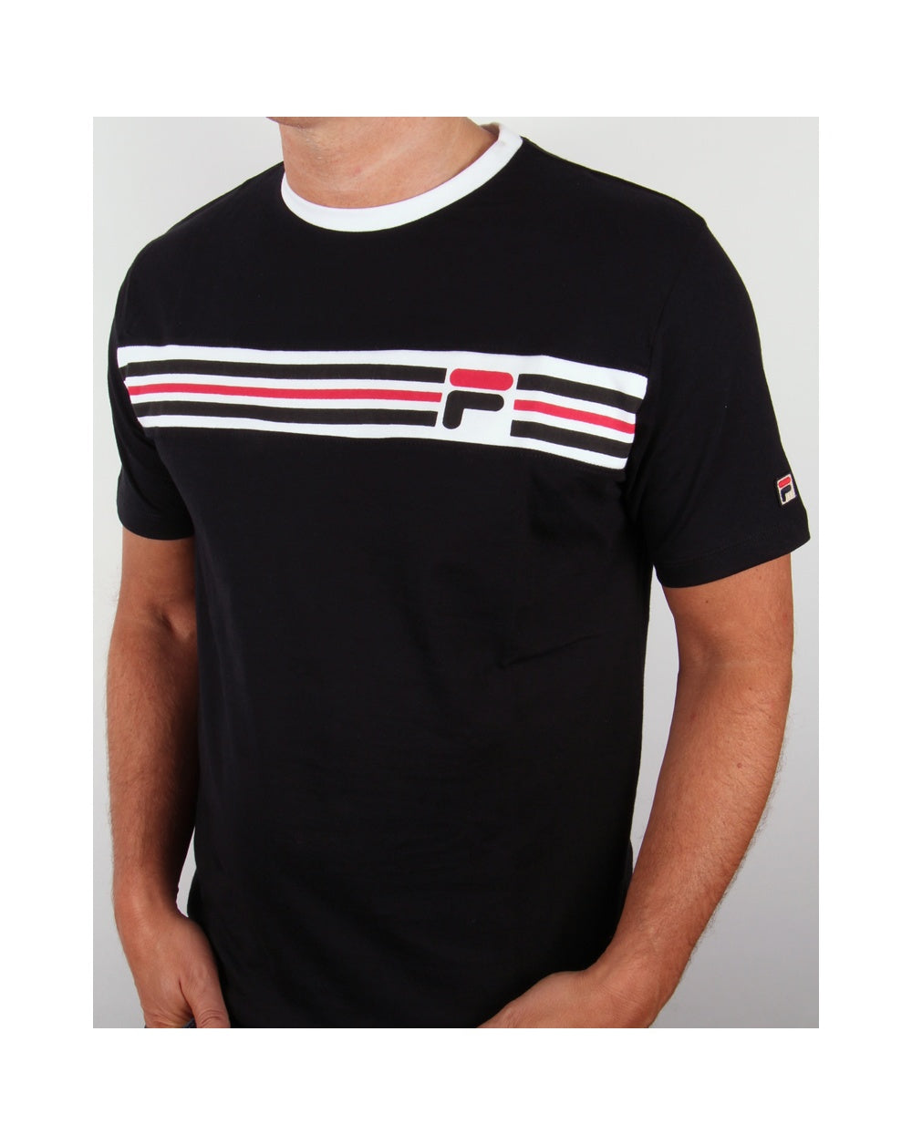 Fila Vintage Headband Stripe T-shirt Black