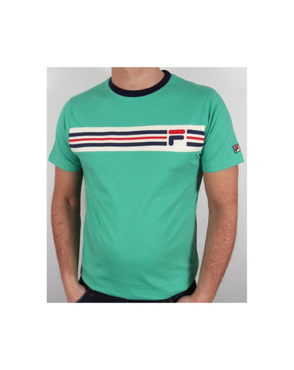Fila Vintage Headband Stripe T-shirt Spring Green