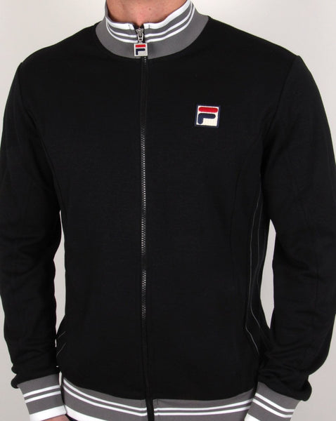 Fila Vintage Kesha Track Top Black/Grey