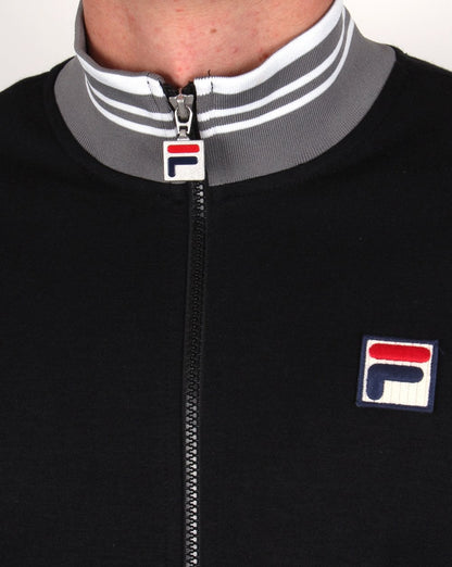 Fila Vintage Kesha Track Top Black/Grey