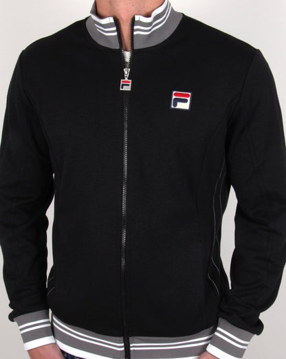 Fila Vintage Kesha Track Top Black/Grey