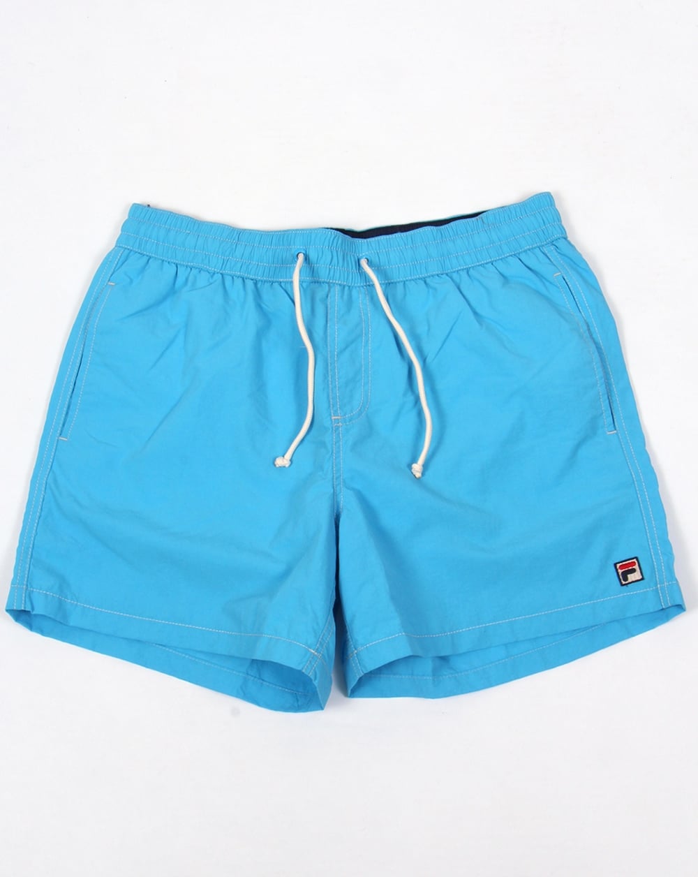Fila Vintage Lanyard Swim Shorts Blue Azure