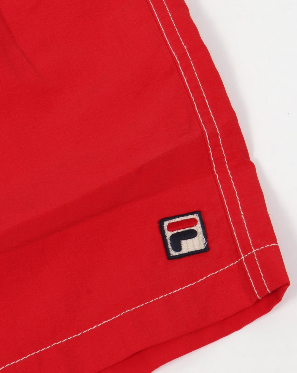 Fila Vintage Lanyard Swim Shorts Red
