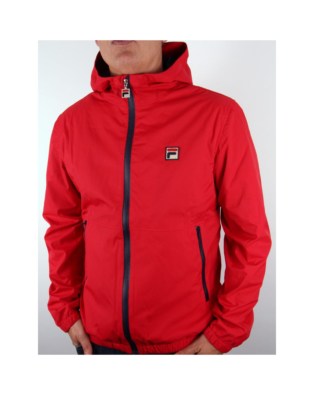 Fila Vintage Lazzer Technical Jacket Red