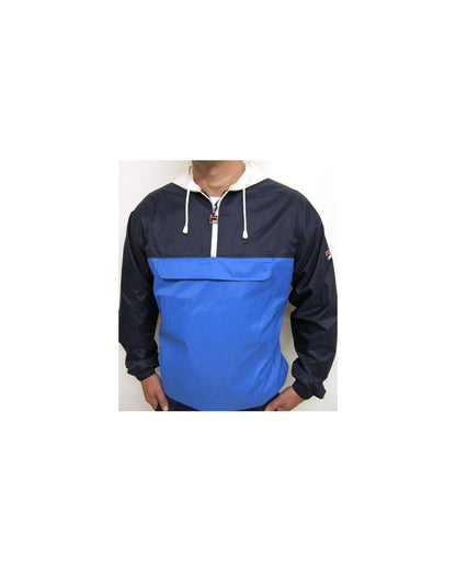 Fila Vintage Macker Cagoule Jacket Navy/Royal Blue