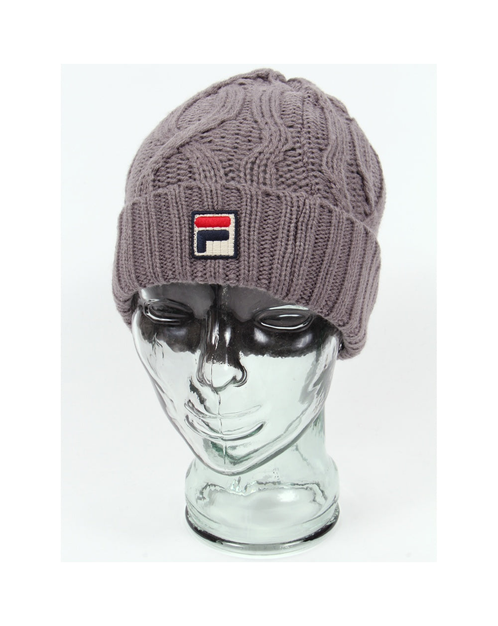 Fila Vintage Marsura Knitted Ski Beanie Grey