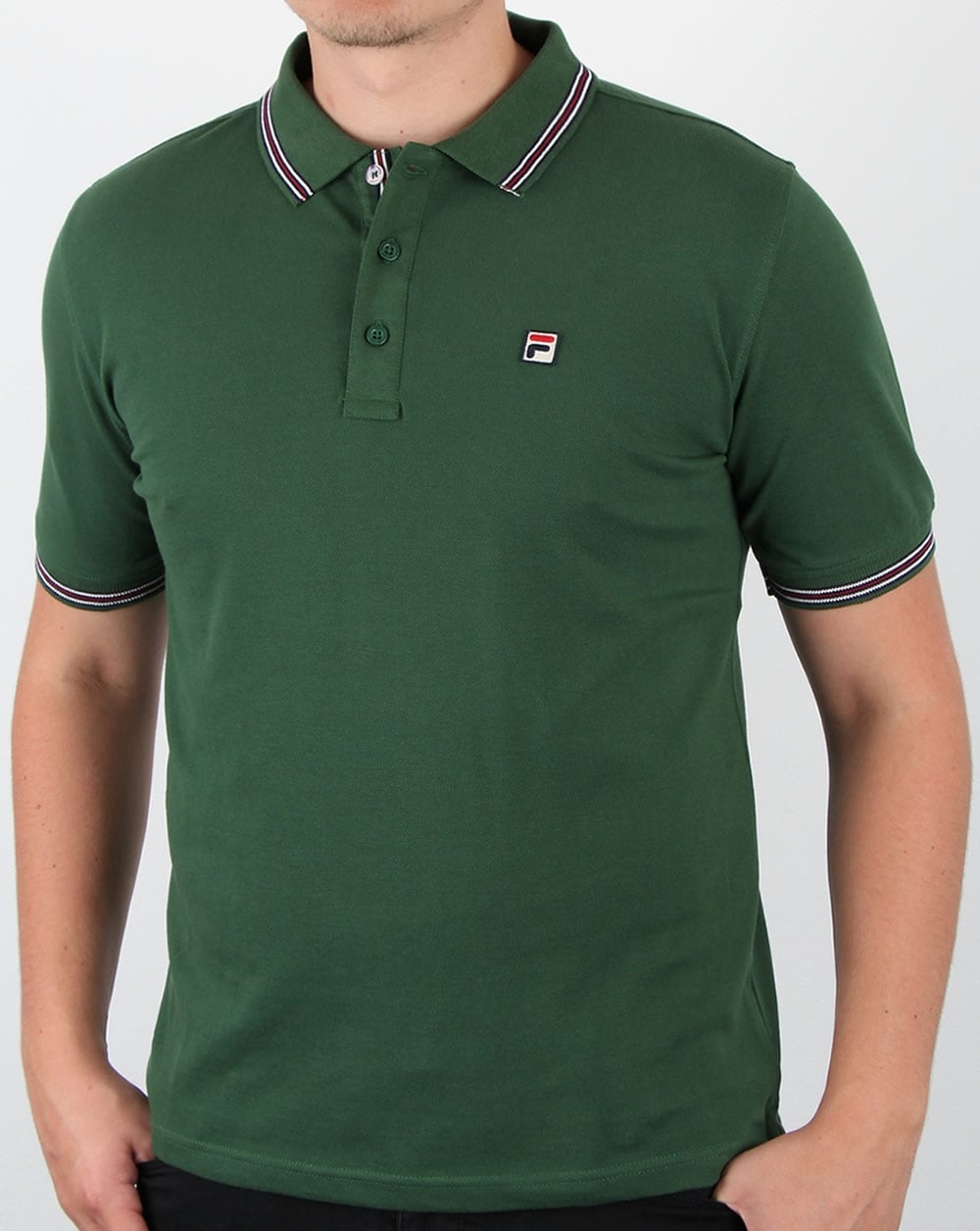 Fila Vintage Matcho 4 Polo Shirt Green