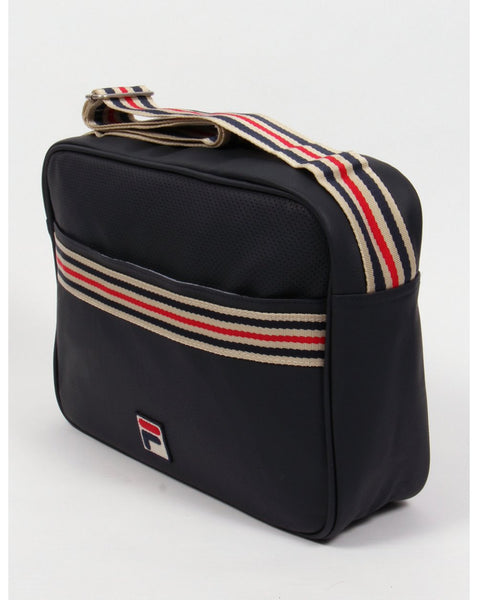 Fila Vintage Mercia Flight Bag Navy