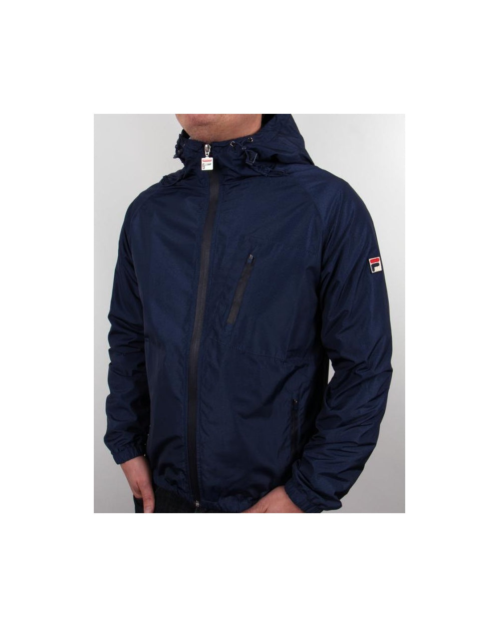 Fila Vintage Micca Hooded Jacket Navy