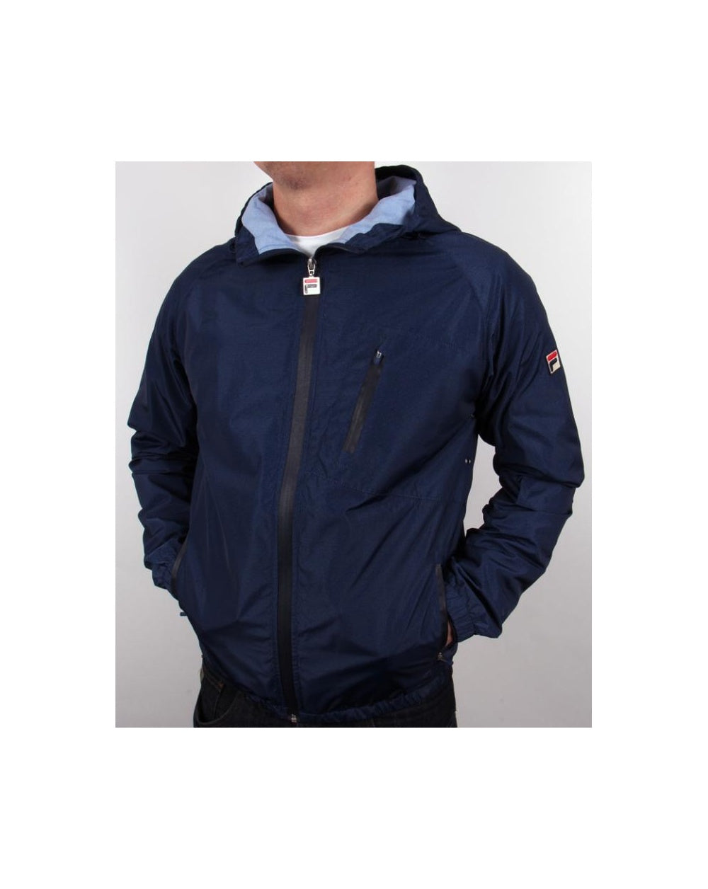 Fila Vintage Micca Hooded Jacket Navy