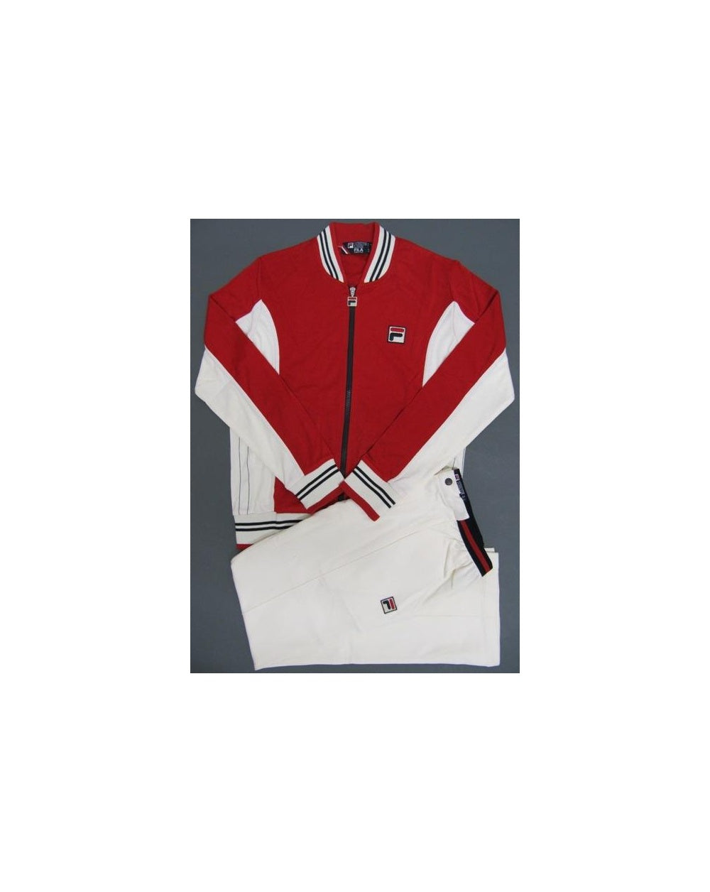 Fila Vintage Mk1 Settanta Full Tracksuit Red