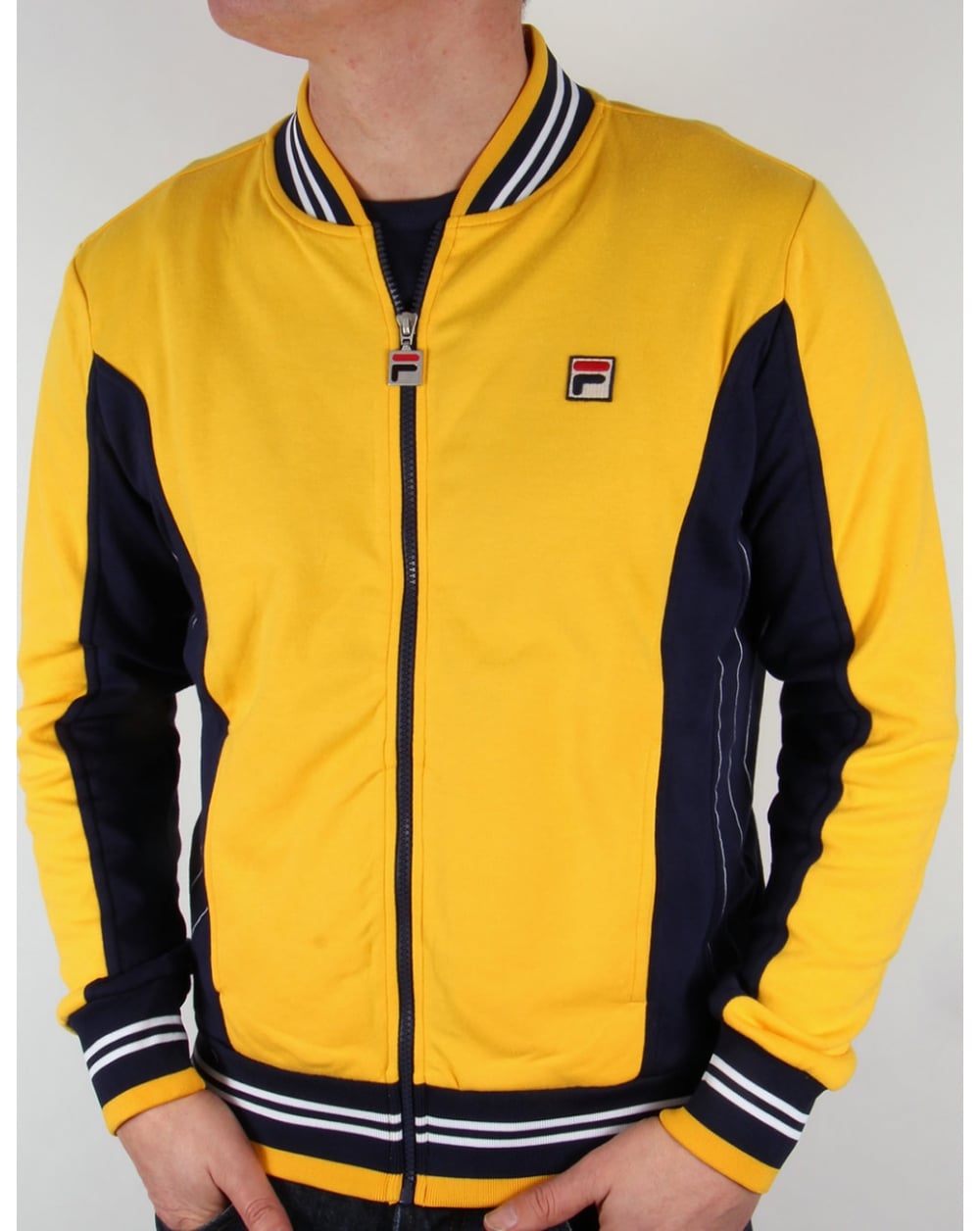 Fila Vintage Mk1 Settanta Track Top Golden Yellow