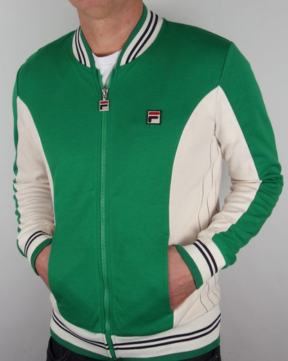 Fila Vintage Mk1 Settanta Track Top Kelly Green