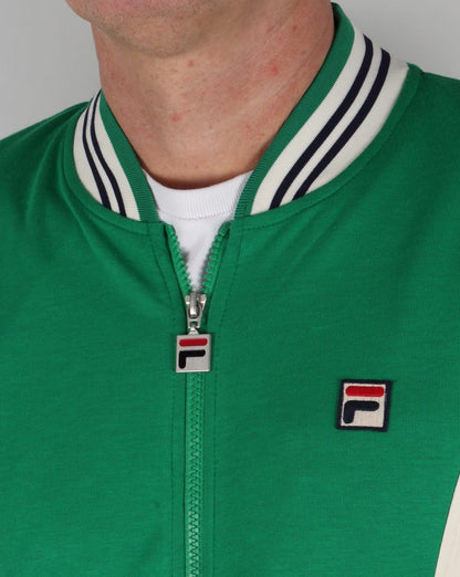 Fila Vintage Mk1 Settanta Track Top Kelly Green
