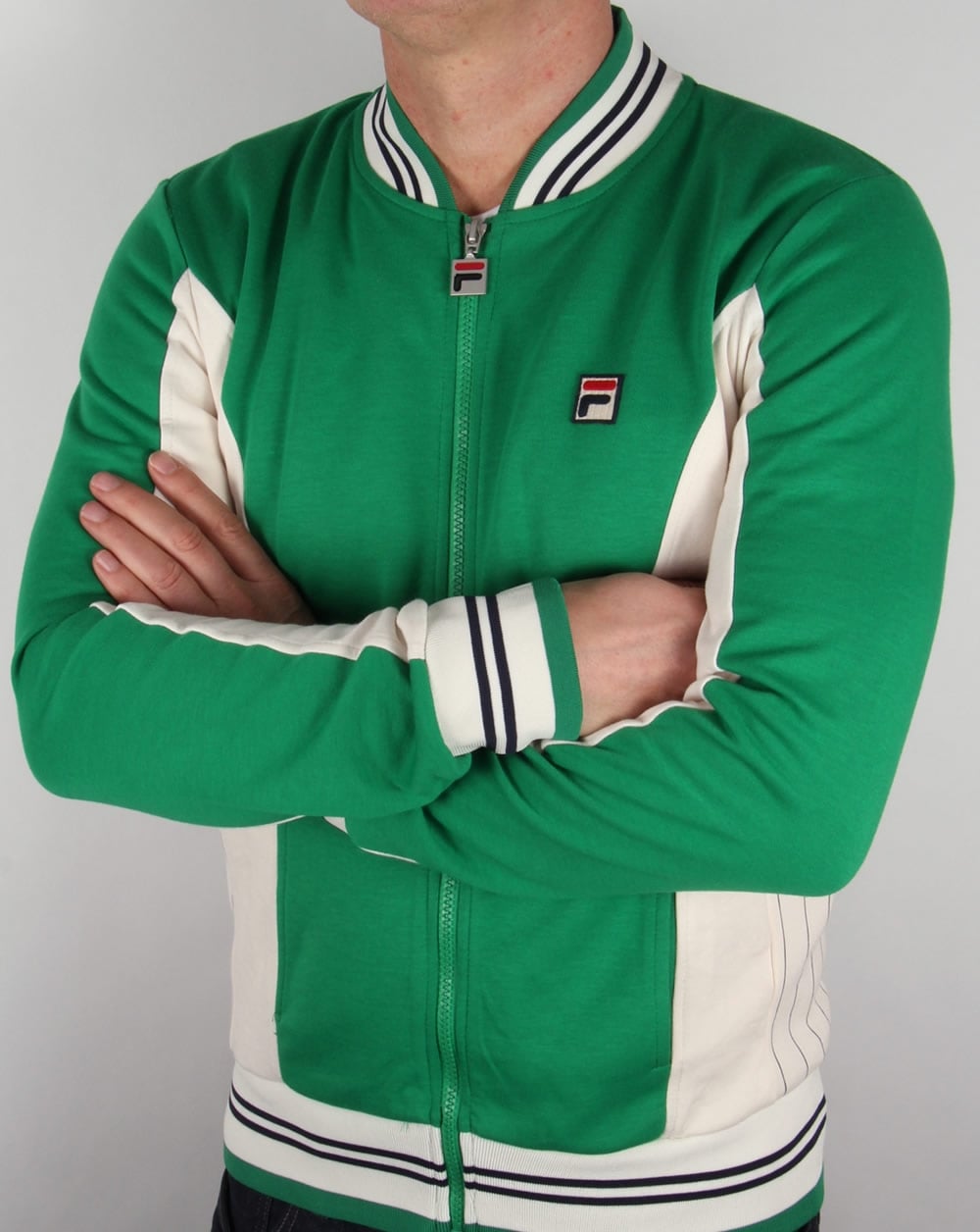 Fila Vintage Mk1 Settanta Track Top Kelly Green